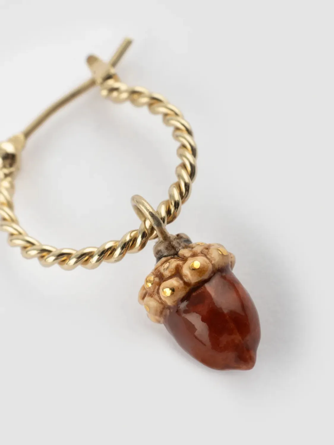 Nach Bijoux Mini créole Gland boucle d'oreille à l'unité
