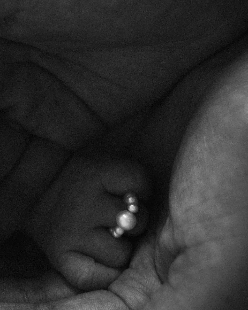 Completedworks The Exposure of Time bague perle zircone taille L