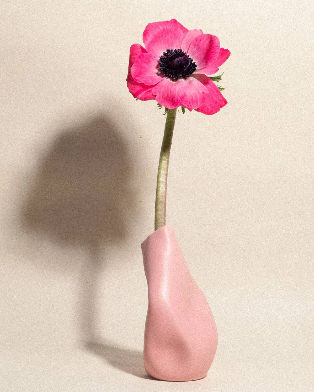 Completedworks Yesterday is History vase céramique rose mat