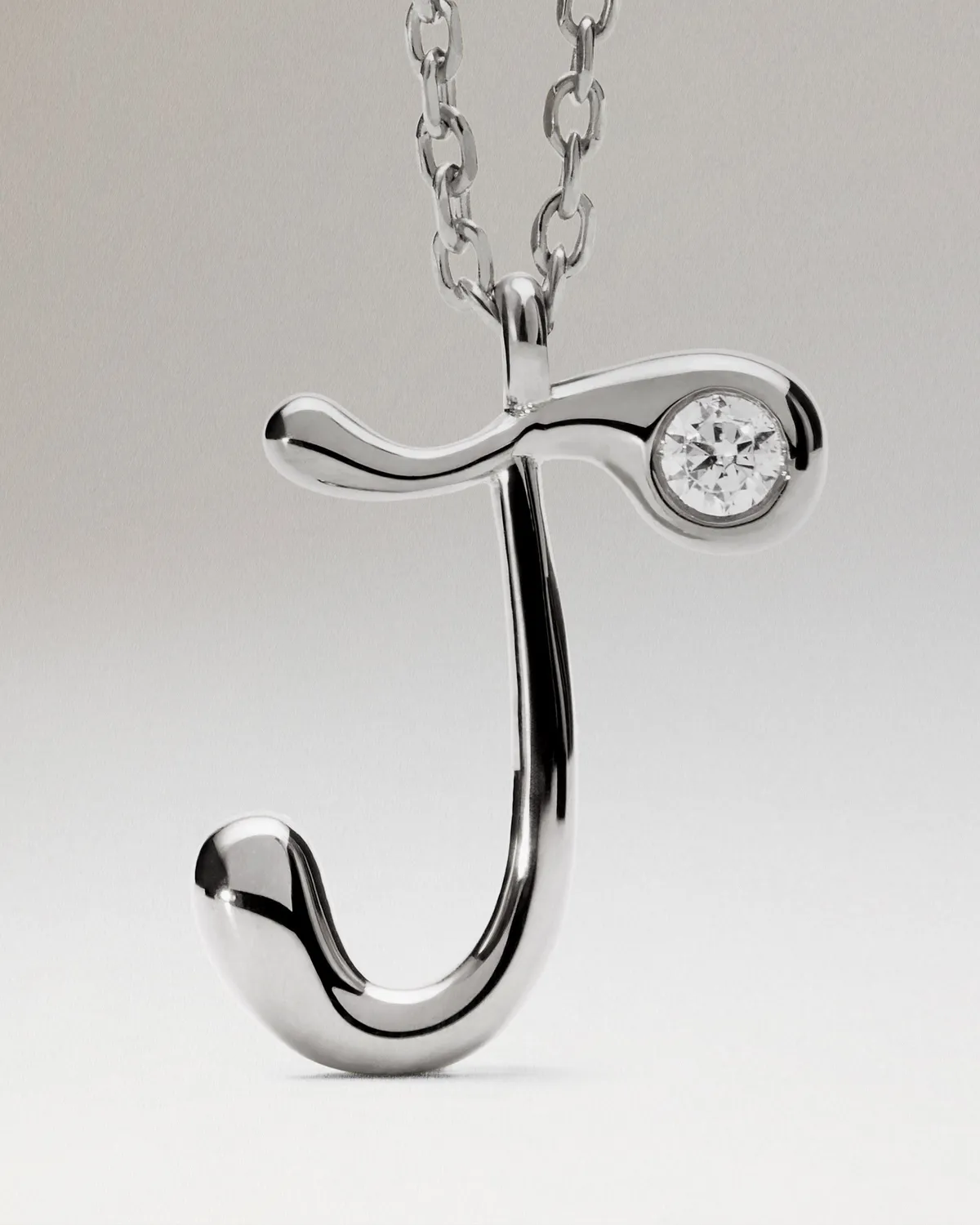 PDPAOLA Initiale J collier argent 40-50 cm