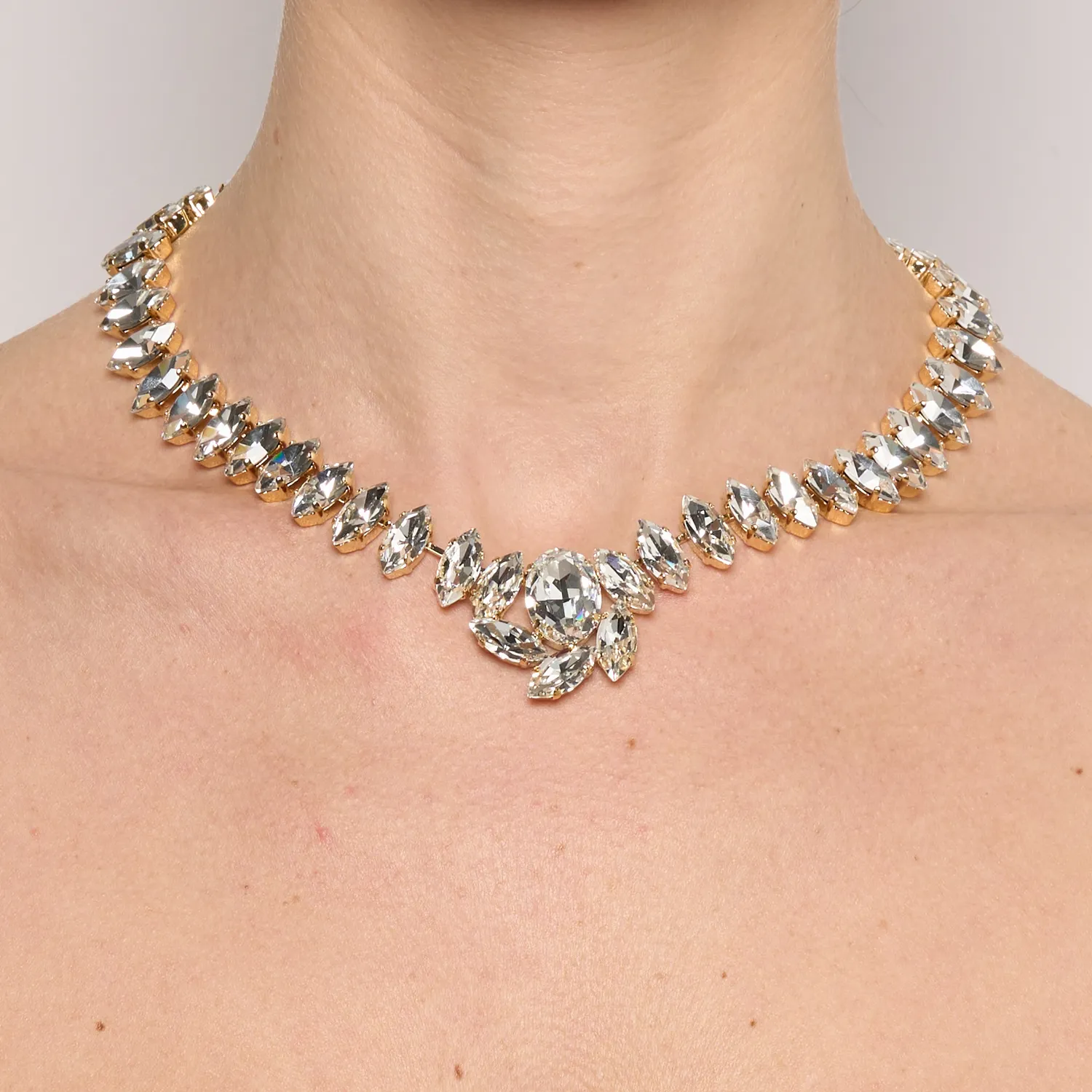 Philippe Ferrandis Paris by Night collier PAR 20 bleu 33 cm