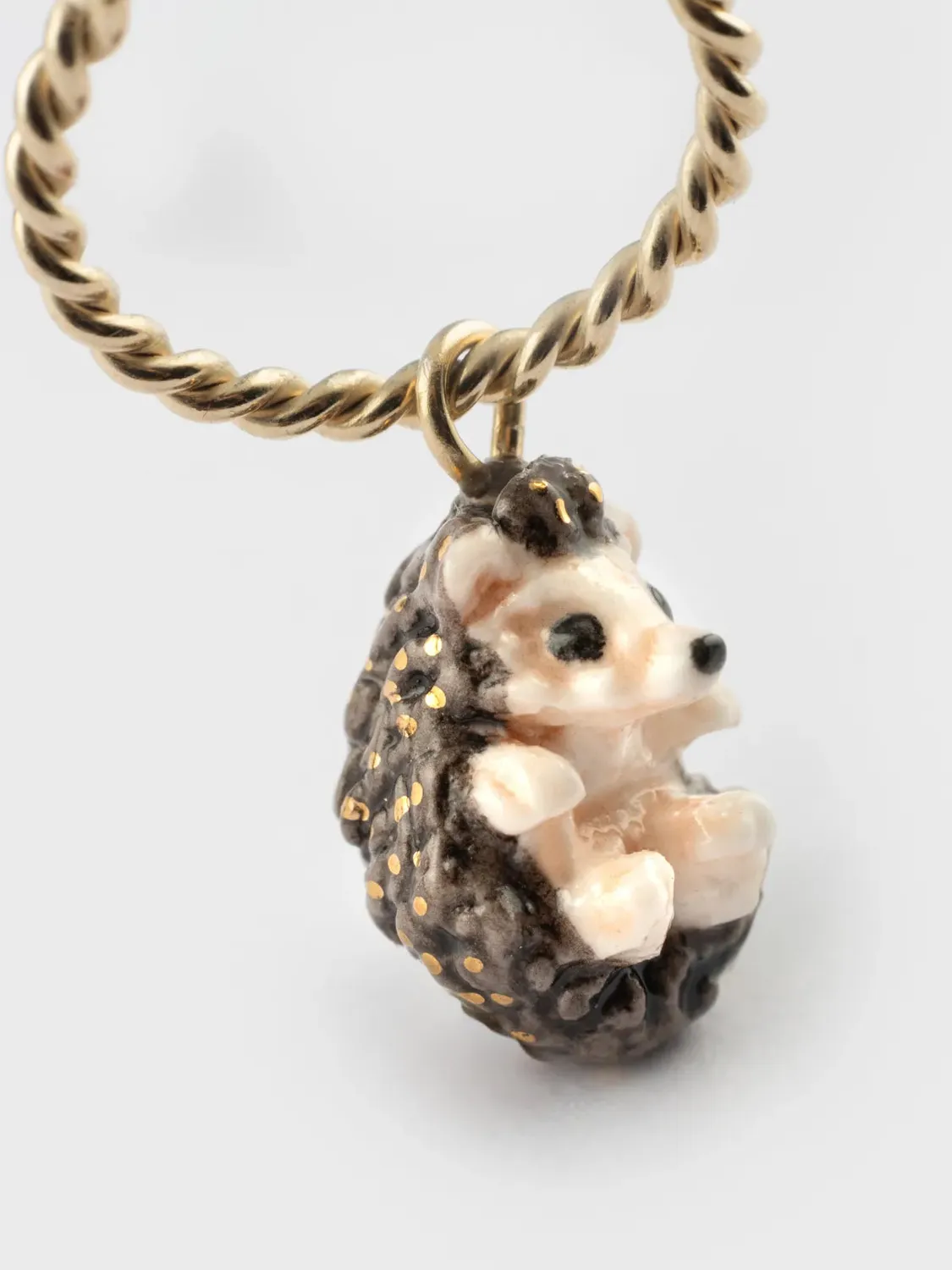 Nach Bijoux Mini créole hérisson boucle d'oreille unité 2,8cm