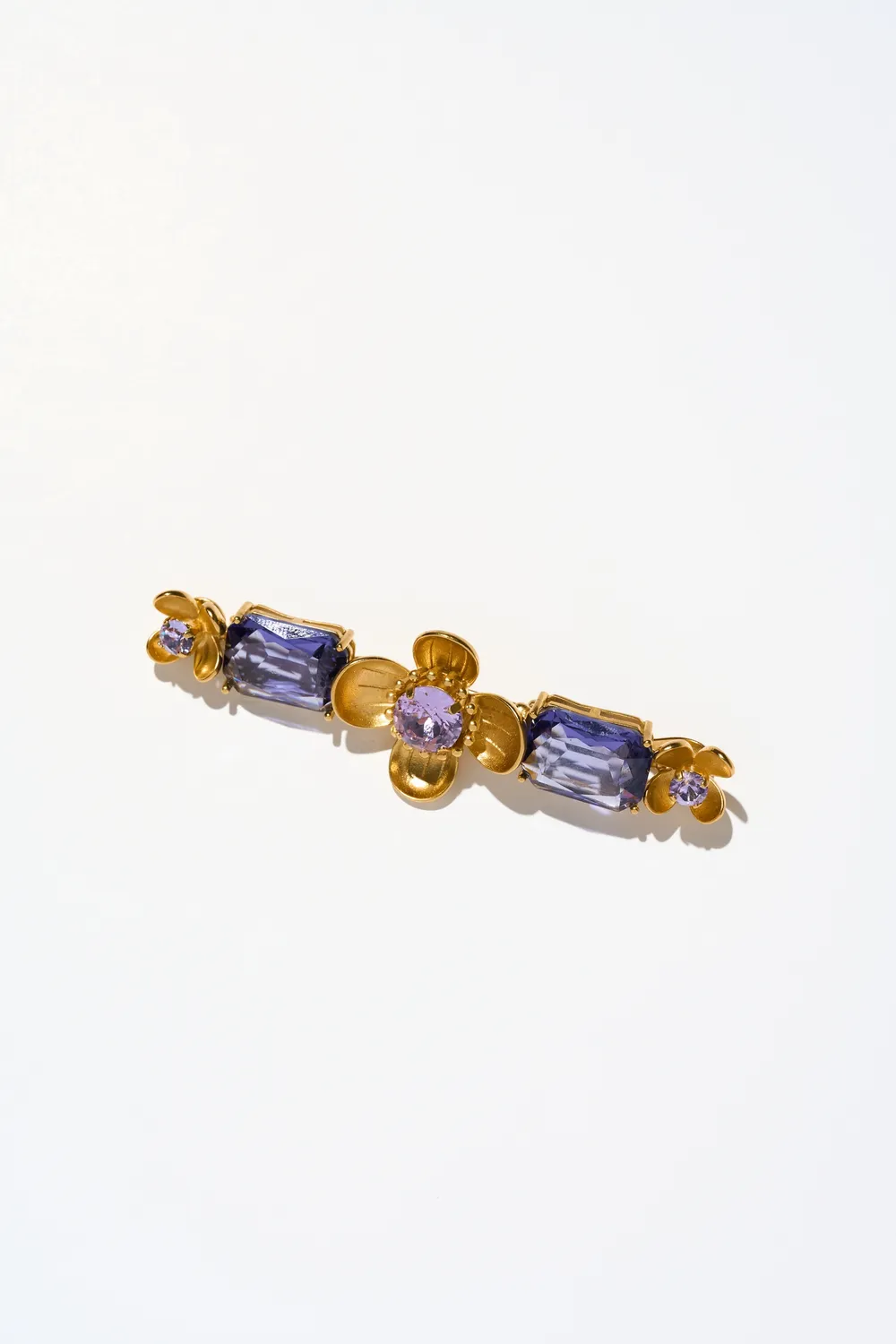 Philippe Ferrandis Eugénie broche verte 8,5 cm