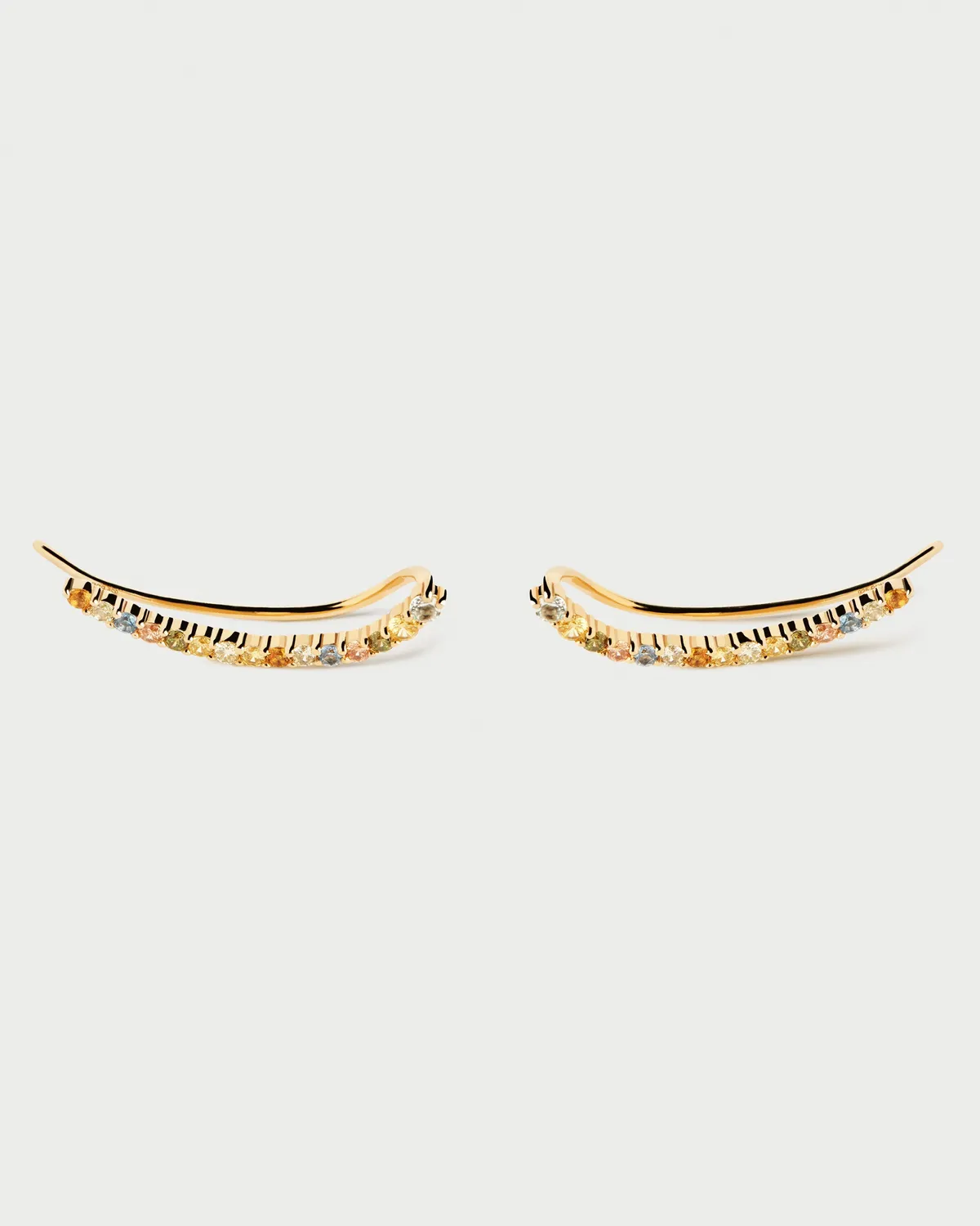 PDPAOLA Rainbow Boucles d'oreilles grimpantes