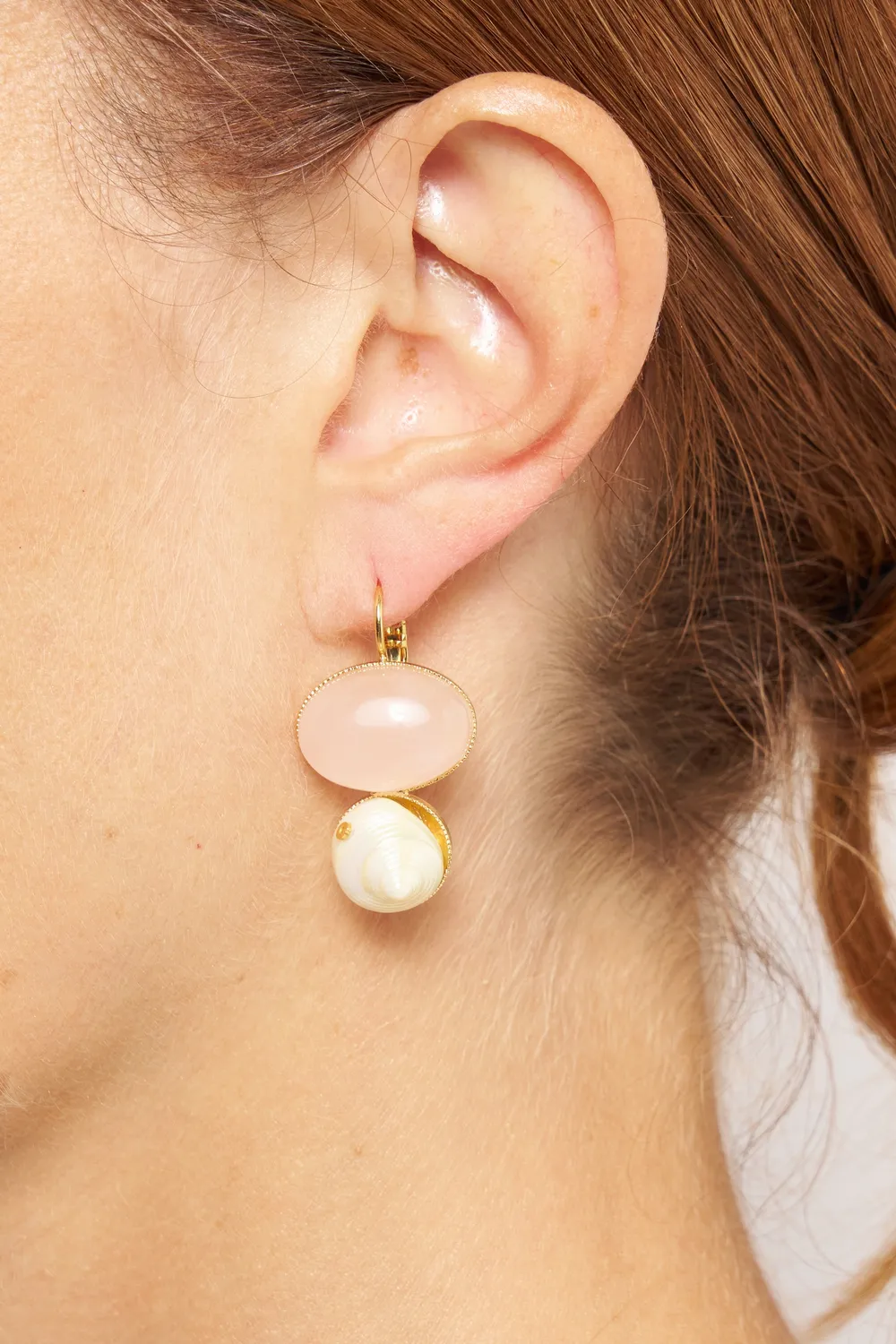 Philippe Ferrandis Corfou dormeuses boucles d'oreilles