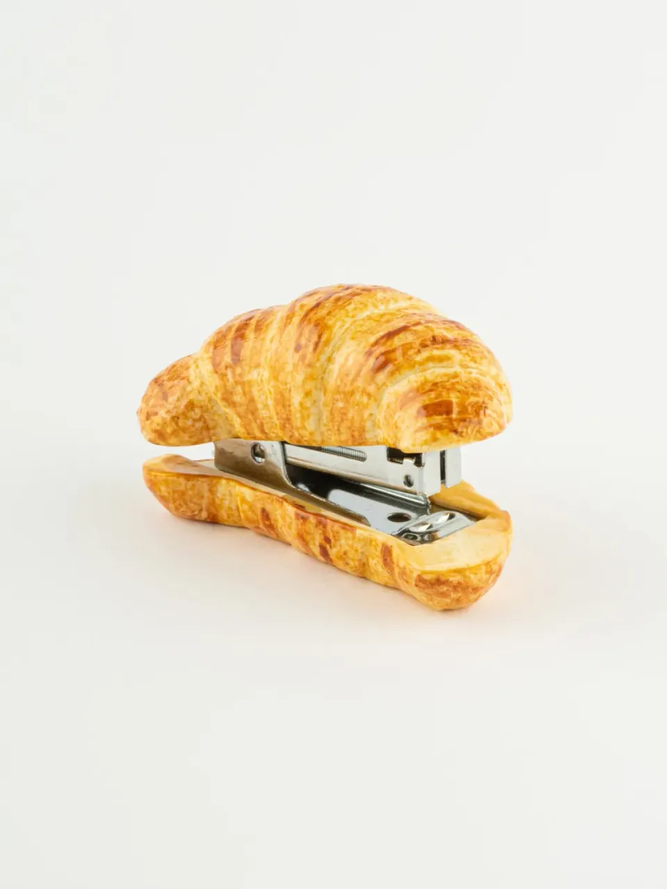 Nach Bijoux Croissant agrafeuse porcelaine acier