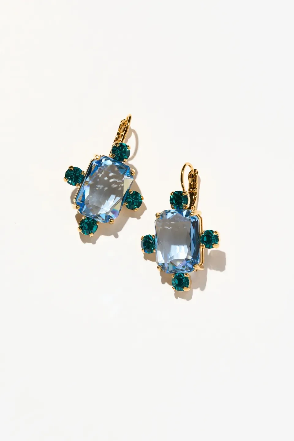 Philippe Ferrandis Castiglione dormeuses bleues 3,5 cm