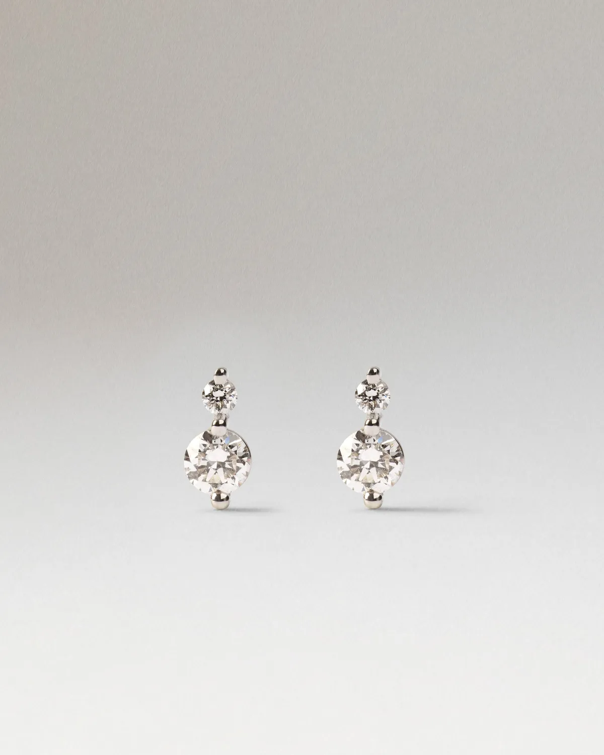 PDPAOLA Eve Mini piercing or blanc diamants 0.15ct
