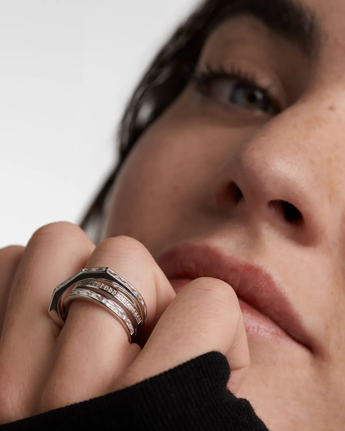 PDPAOLA Essentials Verona bague argent zirconia