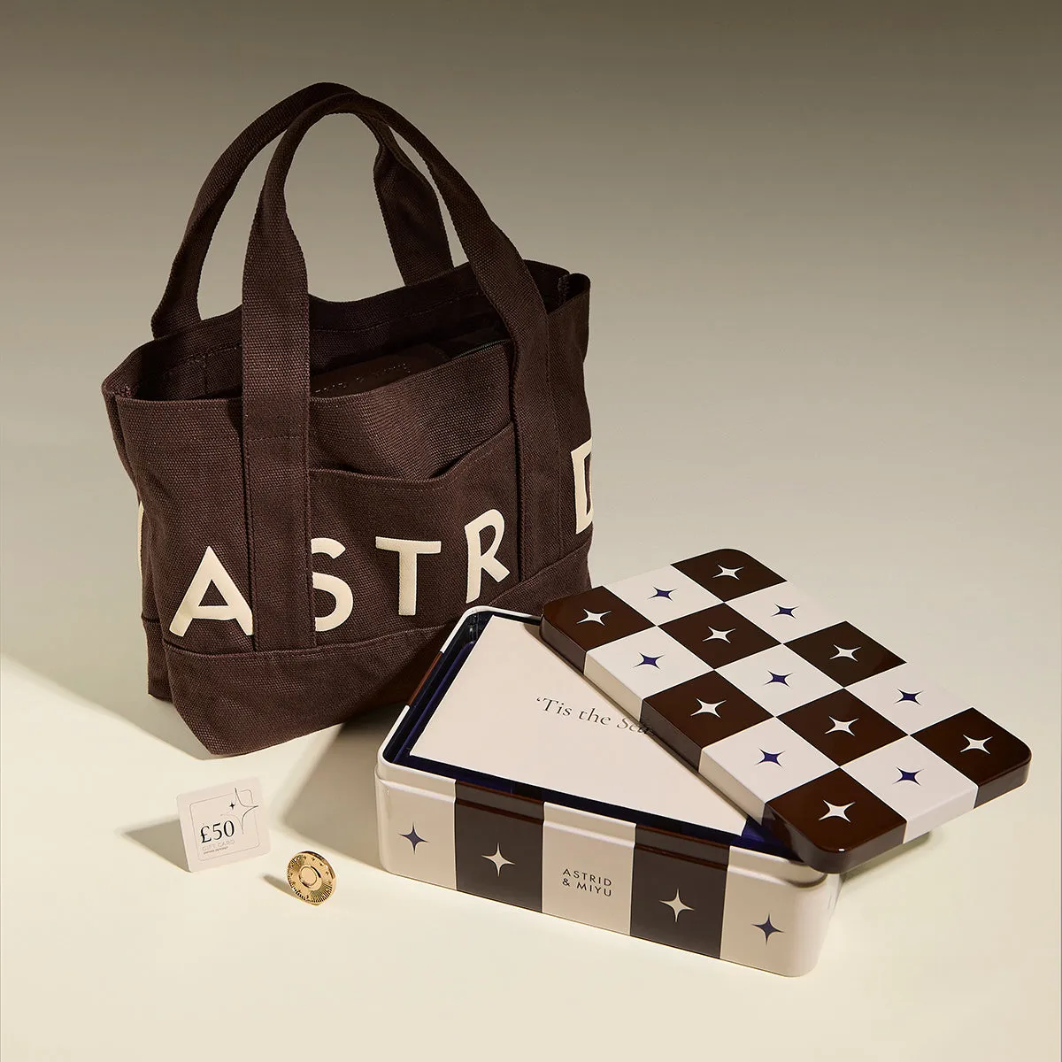Astrid & Miyu 12 Day Advent Calendar coffret 12 bijoux or