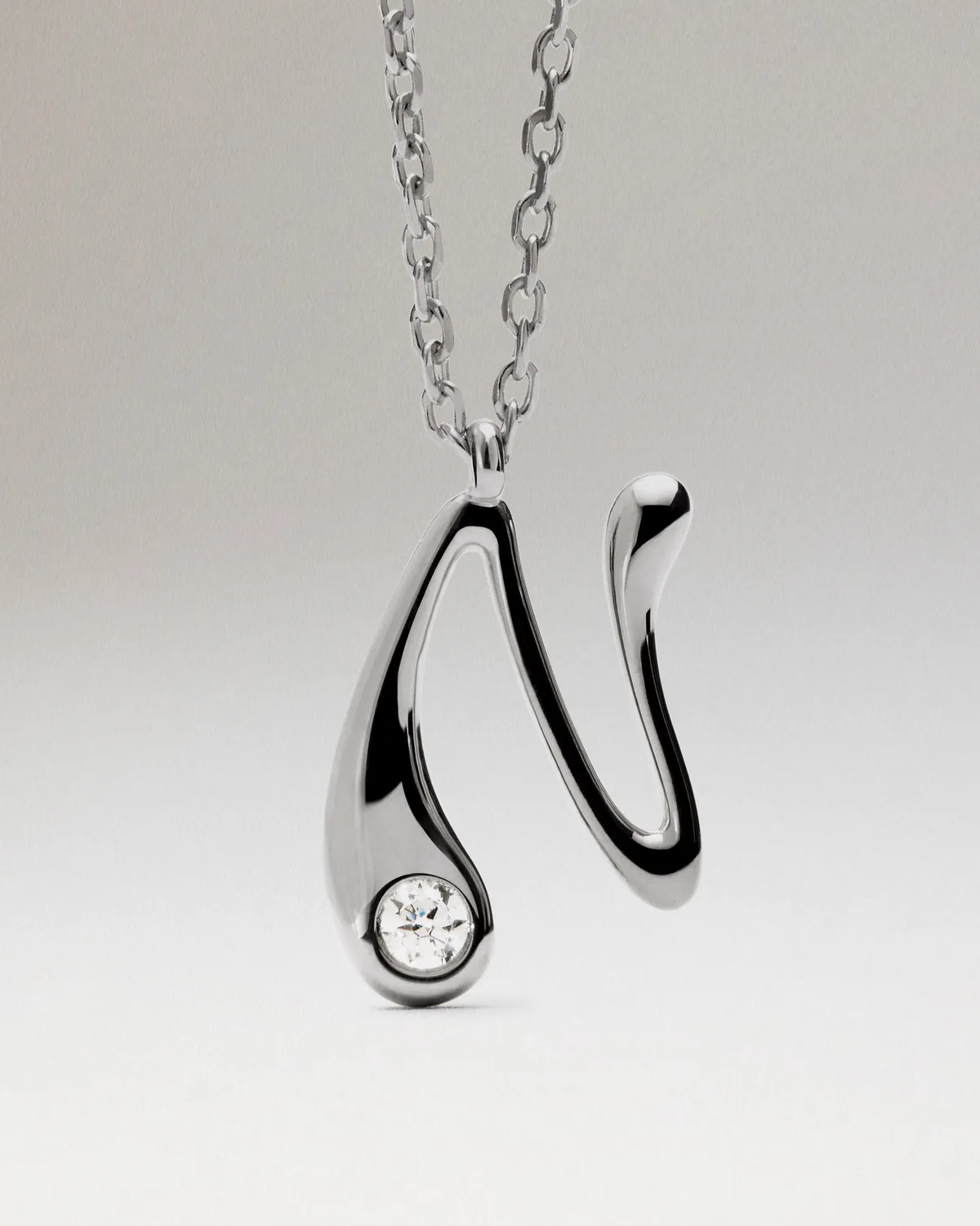 PDPAOLA N Initial collier lettre N argent 40-50 cm