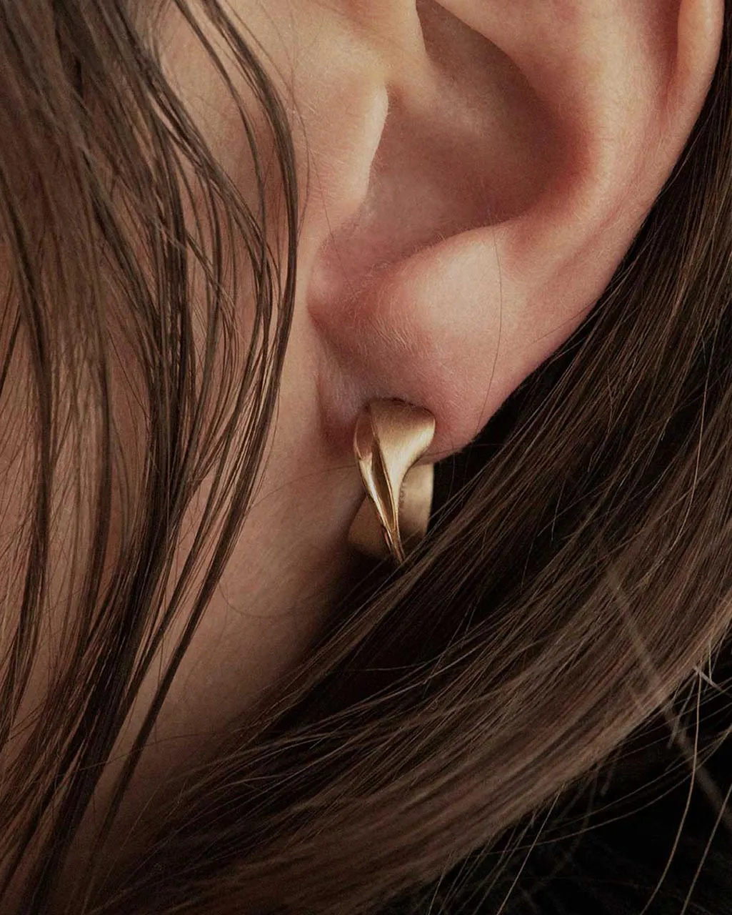 Completedworks Plume boucles vermeil or jaune