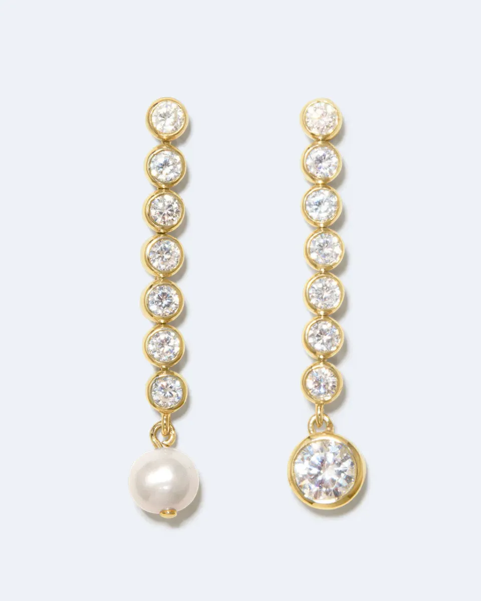 Completedworks Multiply Zero boucles perle vermeil