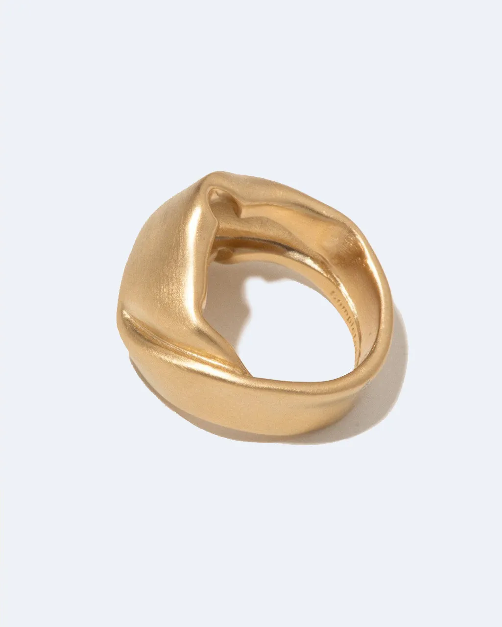 Completedworks Puffin bague vermeil tailles L à V