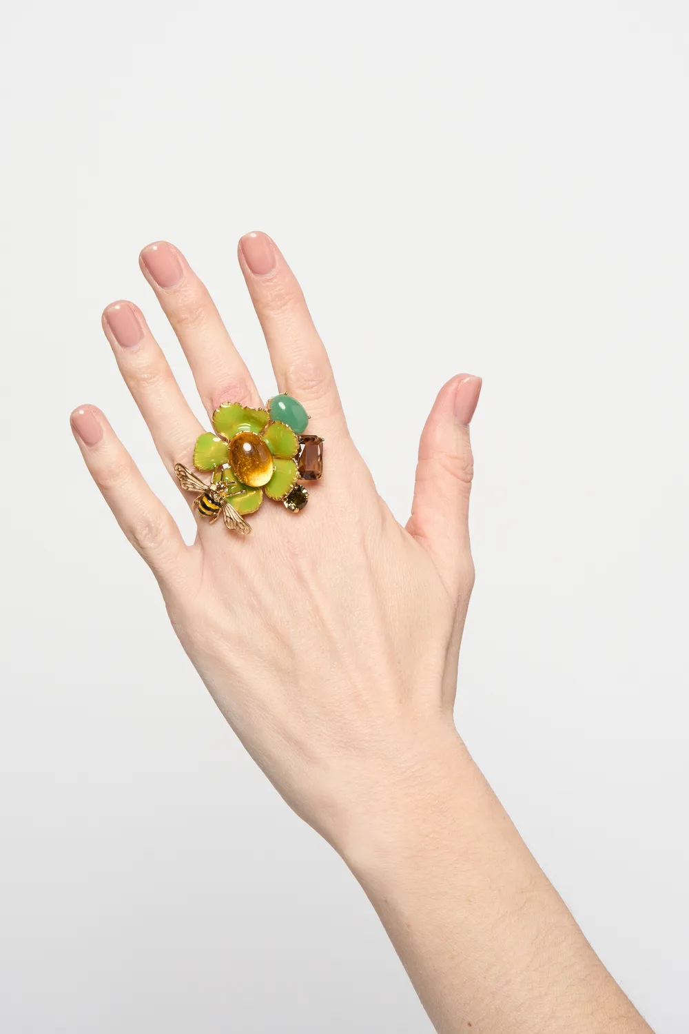 Philippe Ferrandis Bagatelle bague ajustable abeille