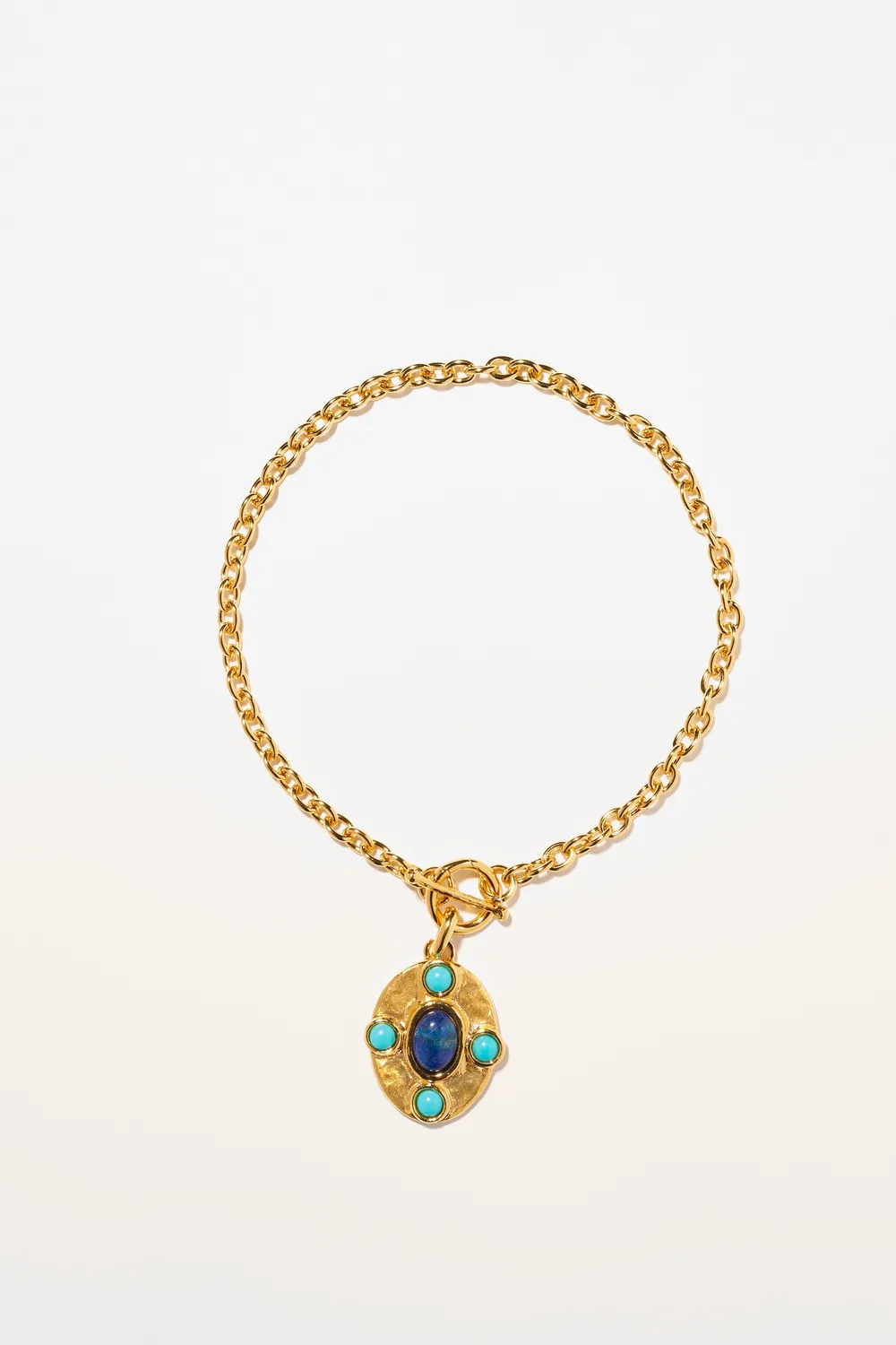 Philippe Ferrandis Gems collier court pierres