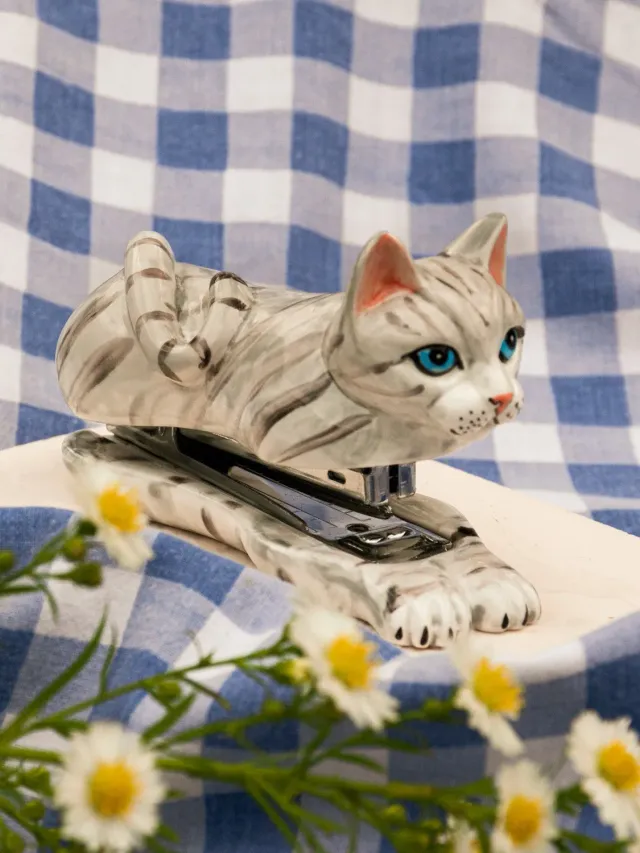 Nach chat tabby agrafeuse porcelaine agrafes n°10