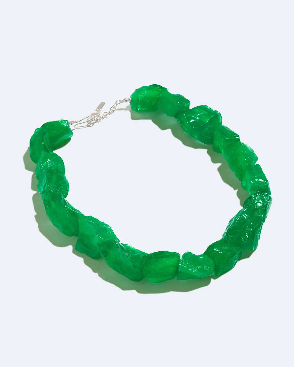 Completedworks The Iceberg’s Other Half collier résine verte argent