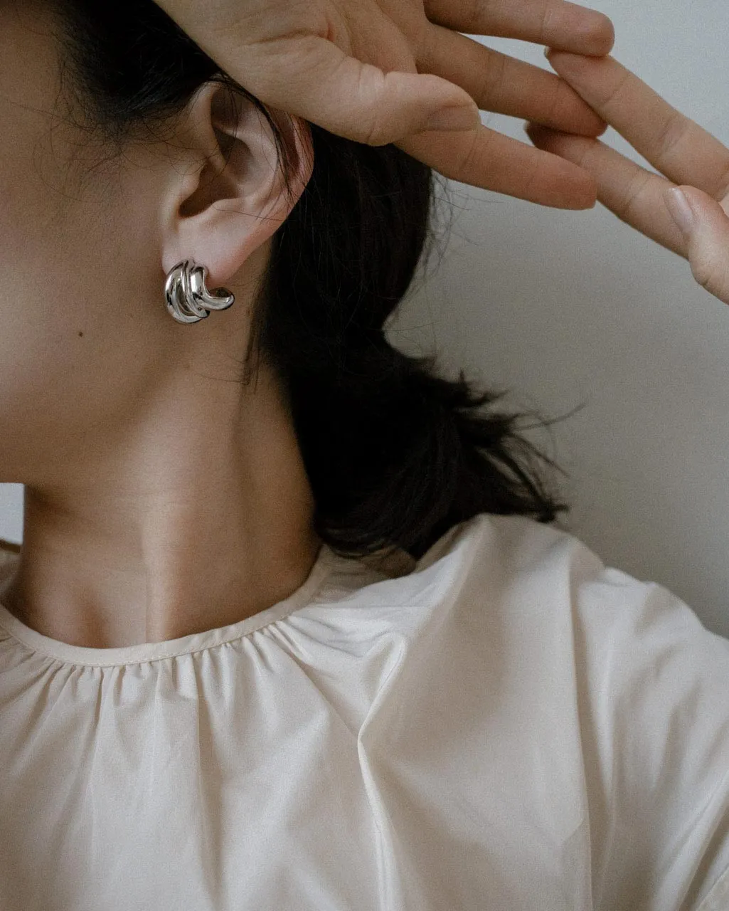 Completedworks Dollop boucles d’oreilles vermeil or recyclé