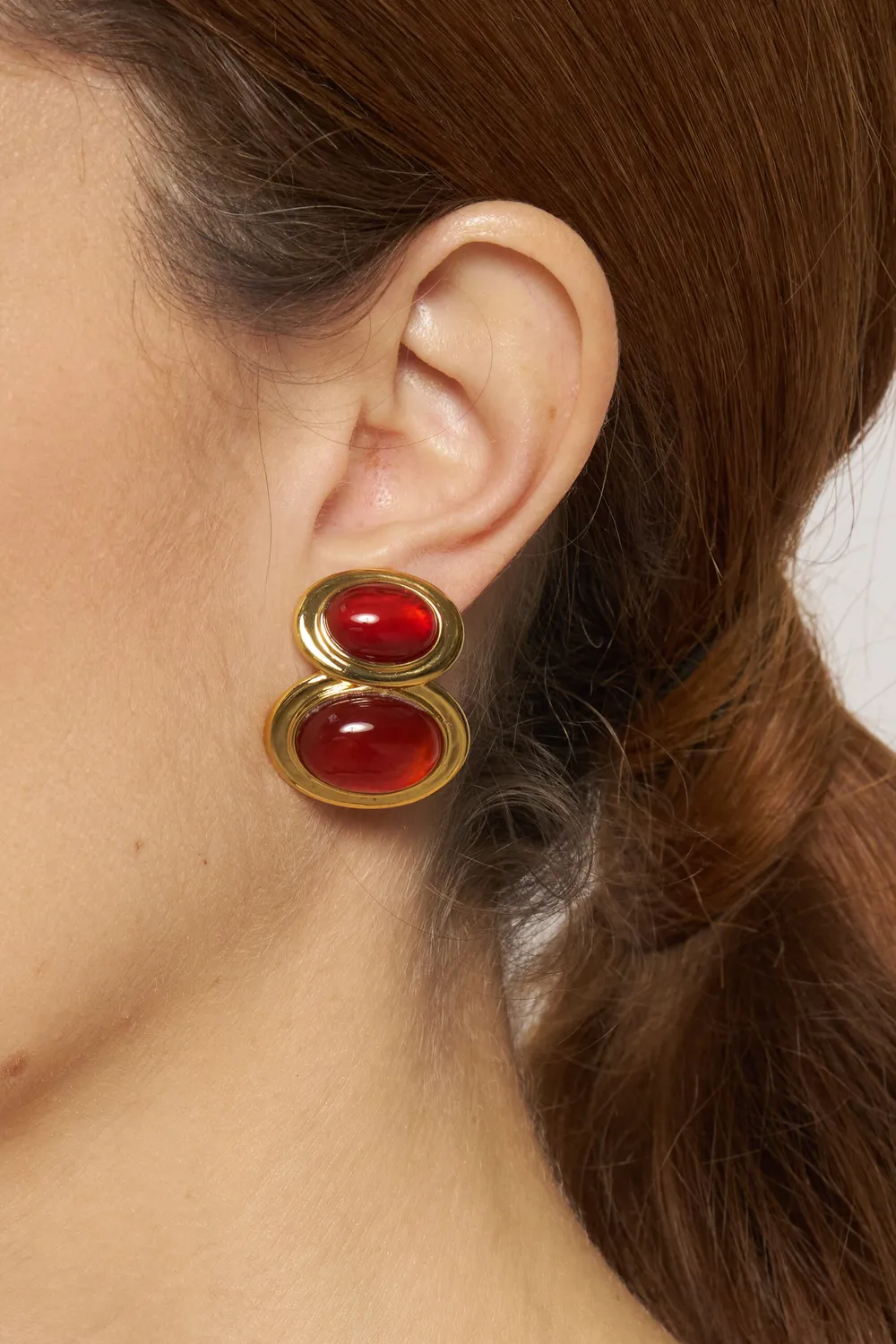 Philippe Ferrandis Bulles boucles d'oreilles clips Paris
