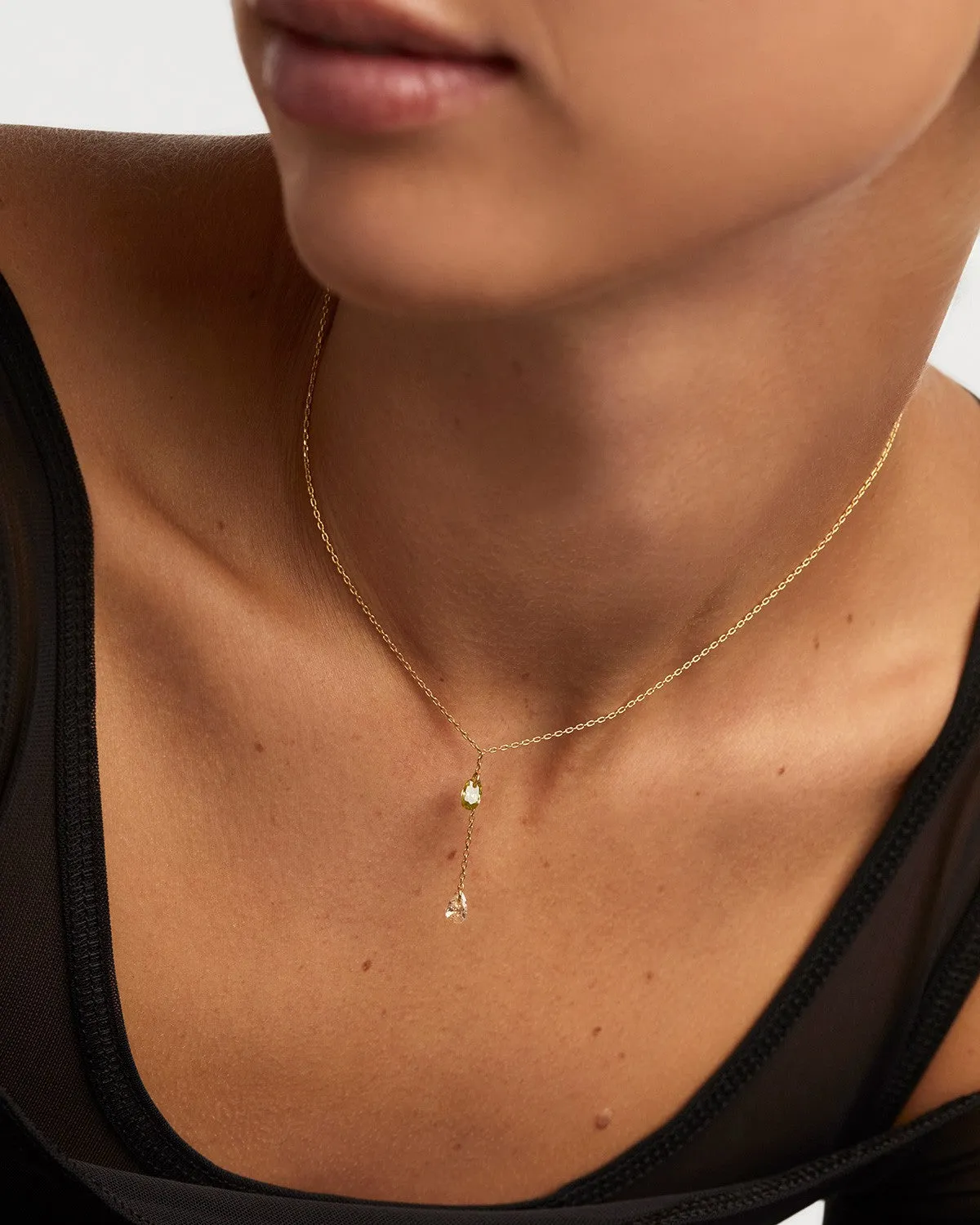 PDPAOLA Linda collier zirconias multicolore