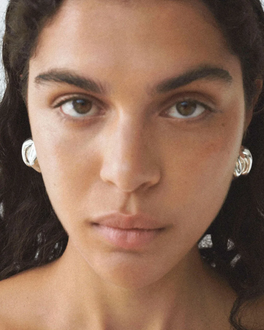 Completedworks Knoll boucles d’oreilles argent recyclé
