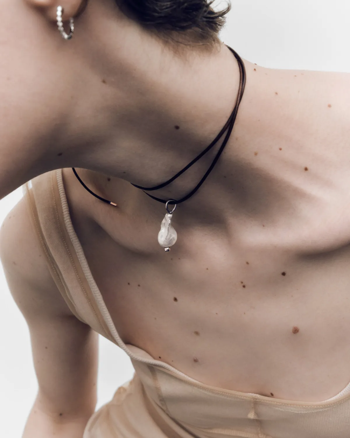 PDPAOLA La Perla pendentif argent nacre