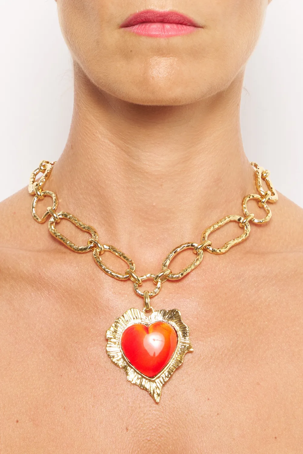Philippe Ferrandis Break My Heart collier pendentif cœur