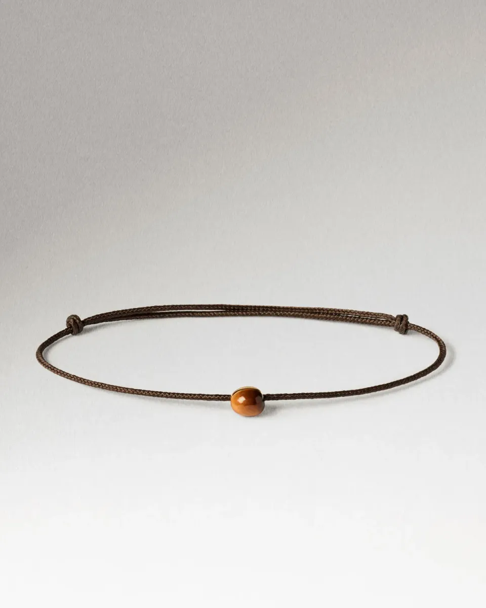PDPAOLA Orion bracelet cordon oeil de tigre