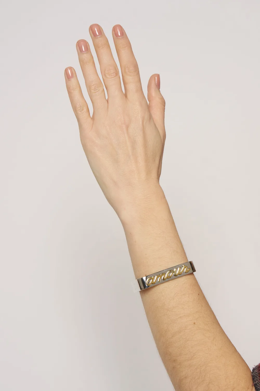 Philippe Ferrandis Amour jonc bracelet bicolore doré