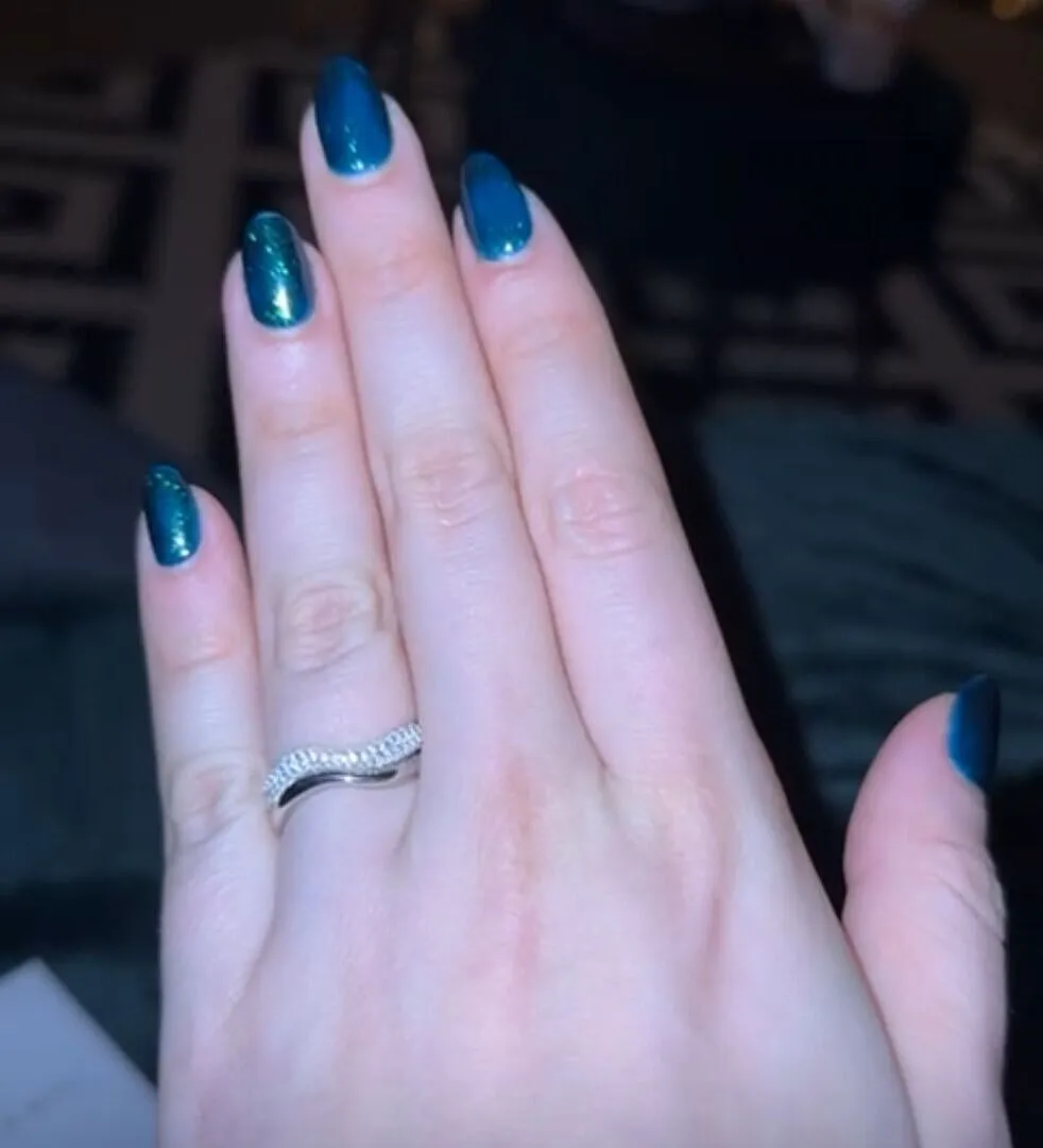 Astrid & Miyu Wave bague argent rhodié vague