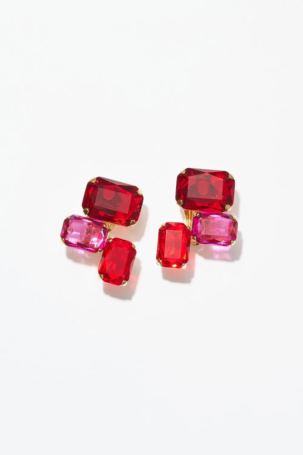 Philippe Ferrandis Baléares boucles clips doré 3 cm or 24 carats
