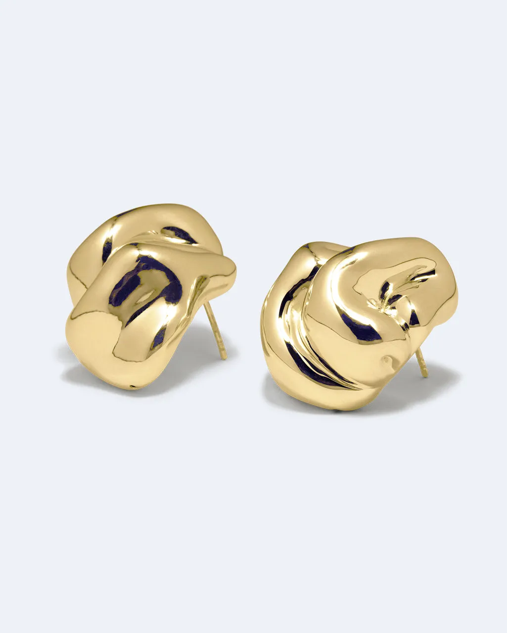 Completedworks Knoll boucles d'oreilles vermeil pendantes