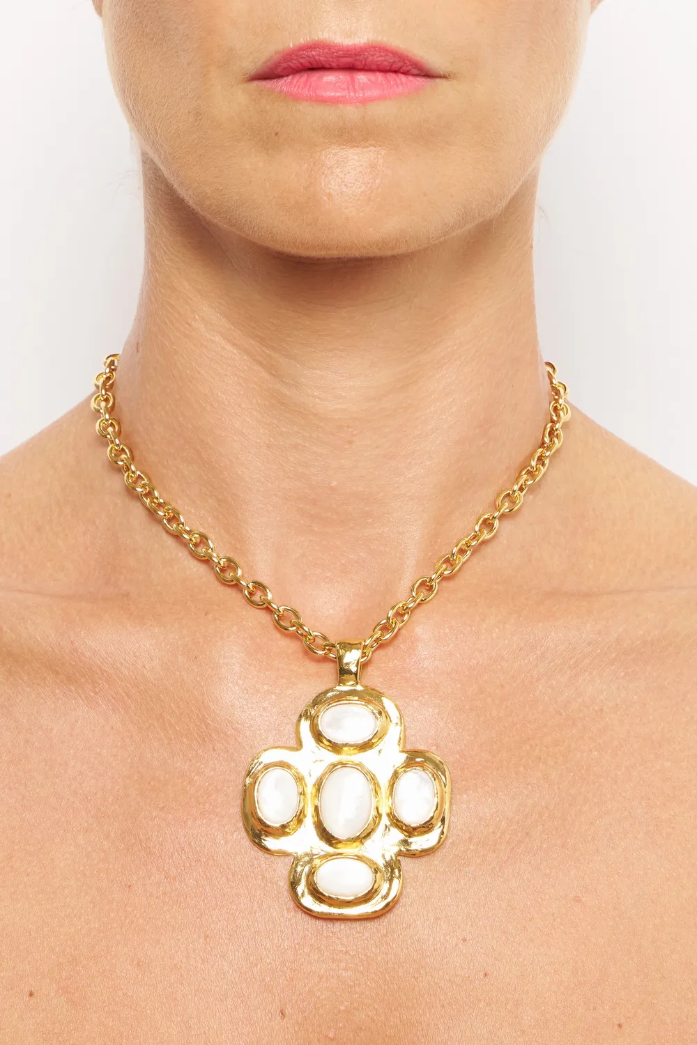 Philippe Ferrandis New Gems collier médaillon éclat