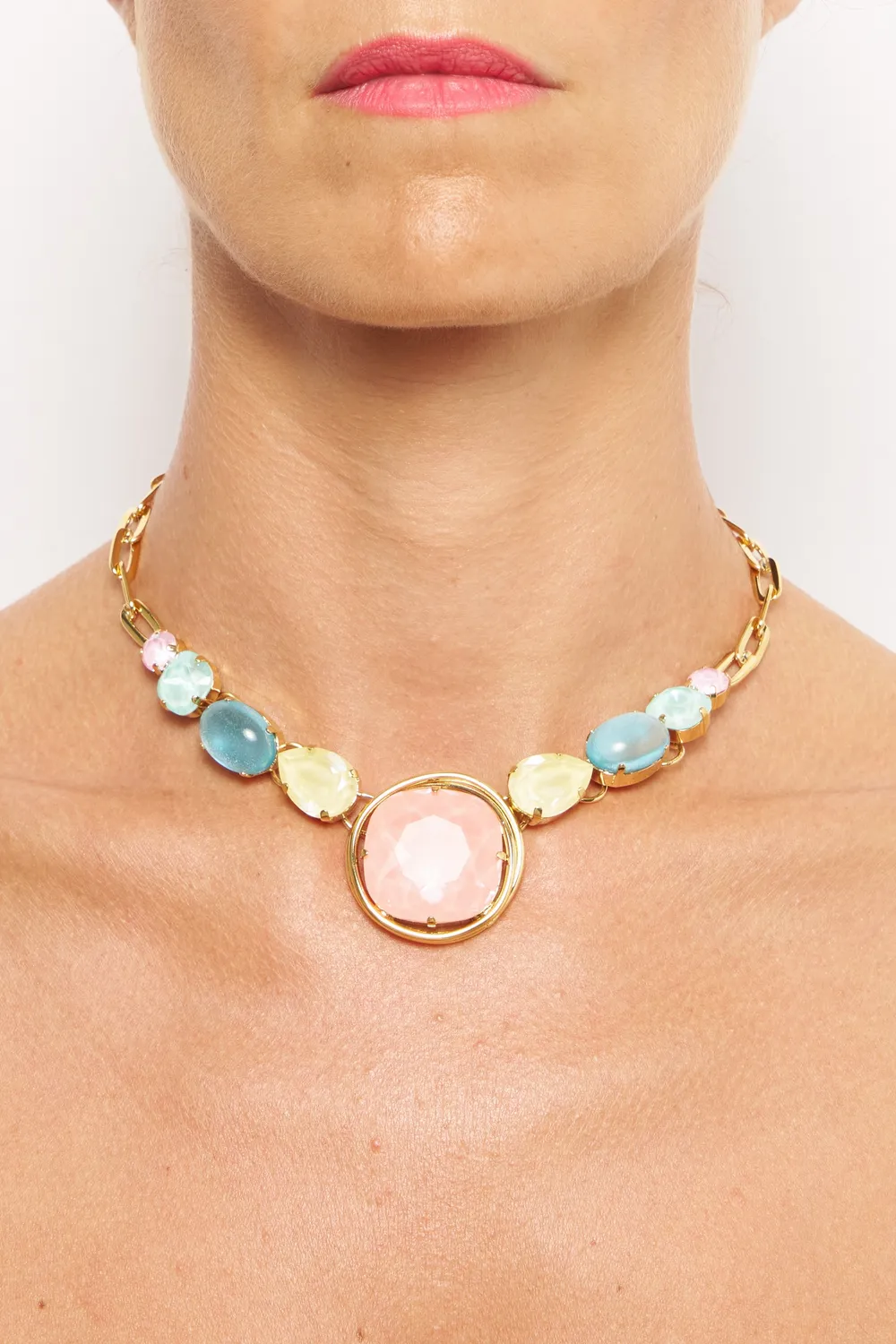 Philippe Ferrandis Sorbet collier fantaisie soirée