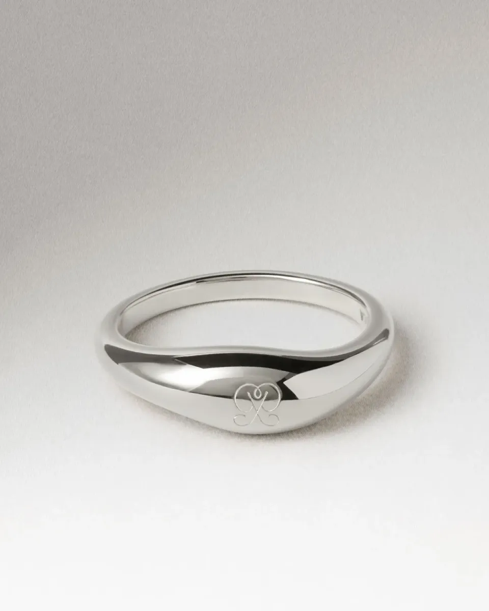 PDPAOLA Onda bague argent vague tailles 8-18