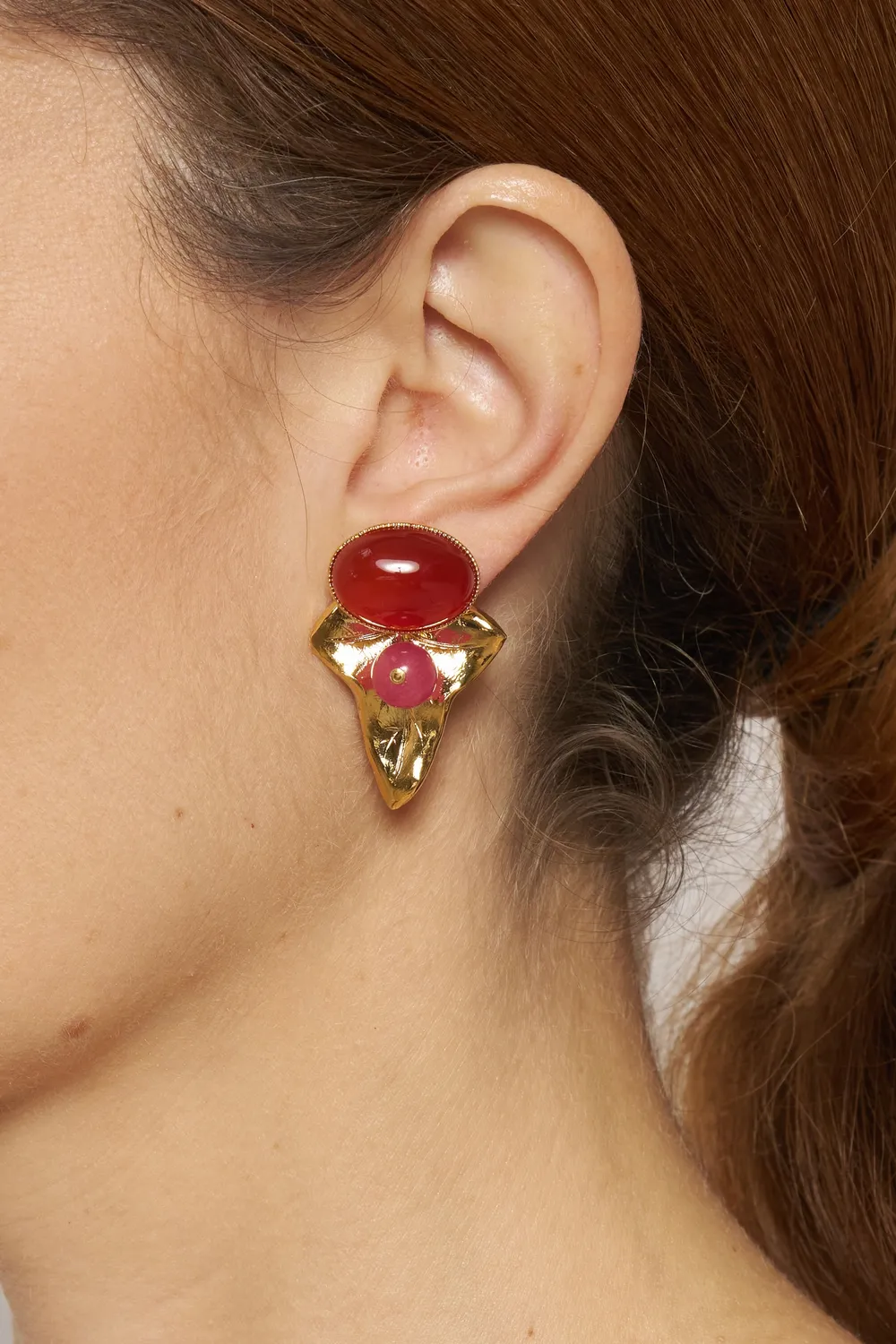 Philippe Ferrandis Eclosion boucles clips fantaisie florales