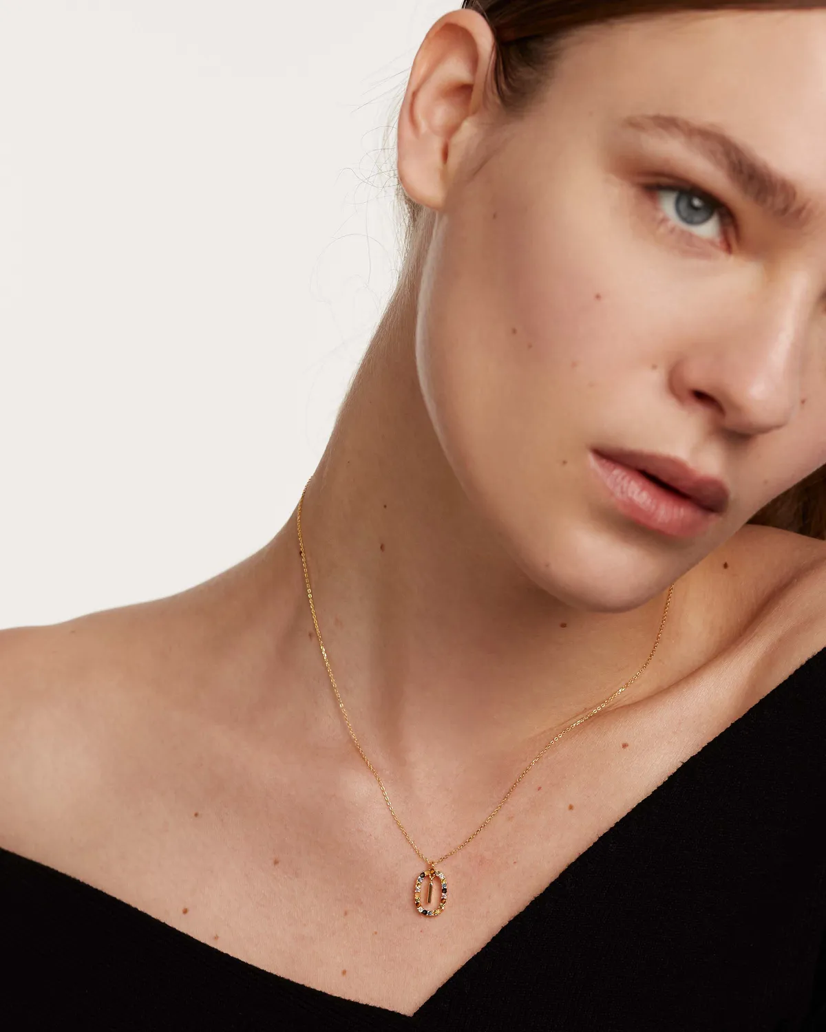 PDPAOLA Letter I collier initiale I doré