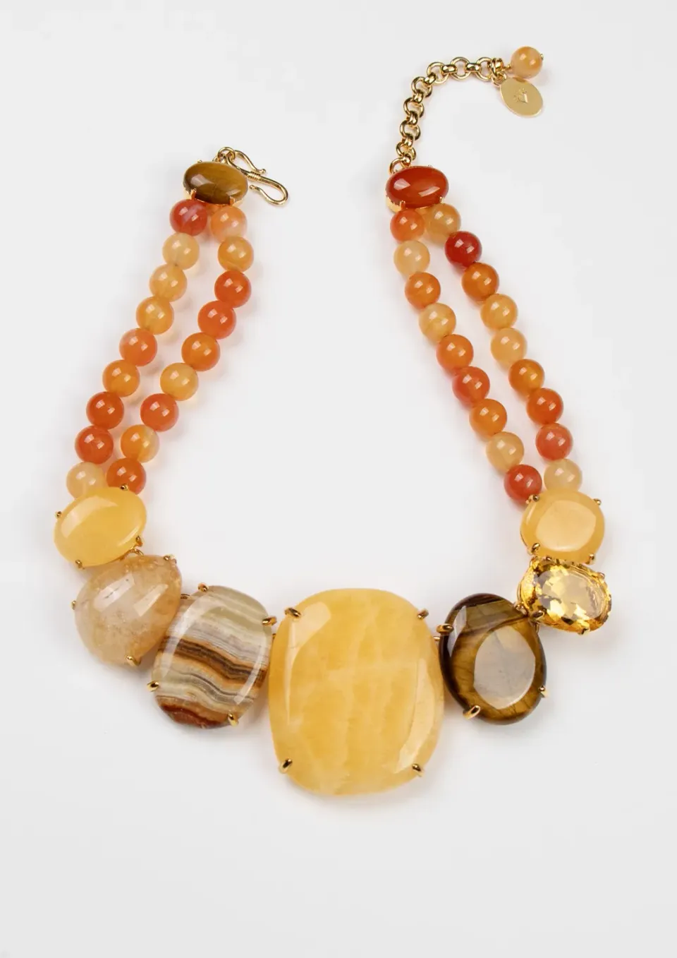 Philippe Ferrandis pièce unique Eye of the tiger collier