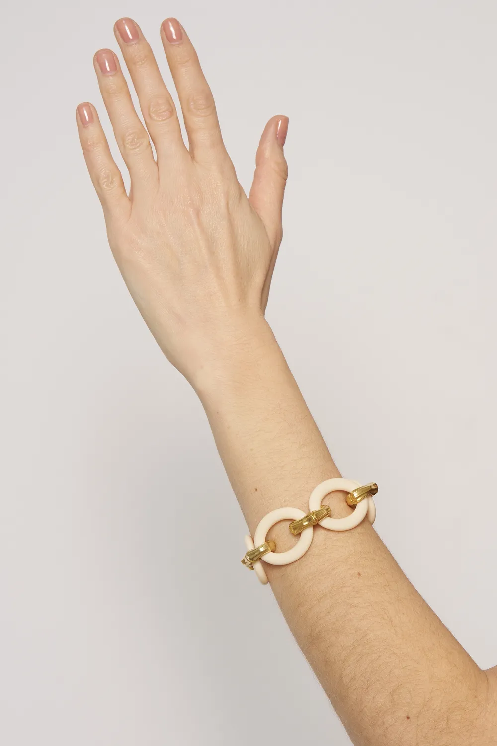 Philippe Ferrandis Bambou bracelet jonc ivoire ambre
