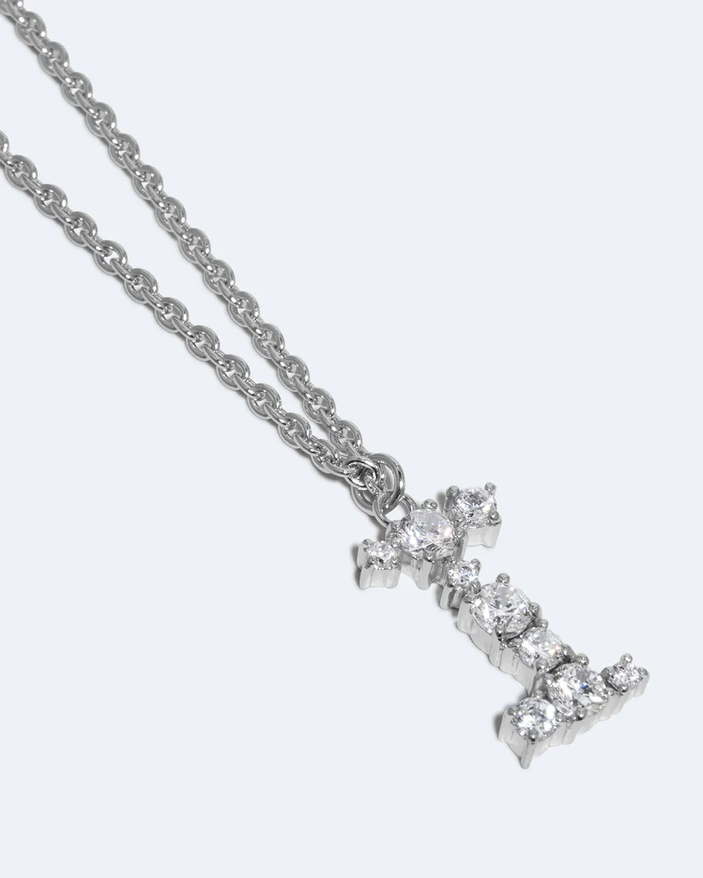 Completedworks Glitchy I pendentif zircon rhodié