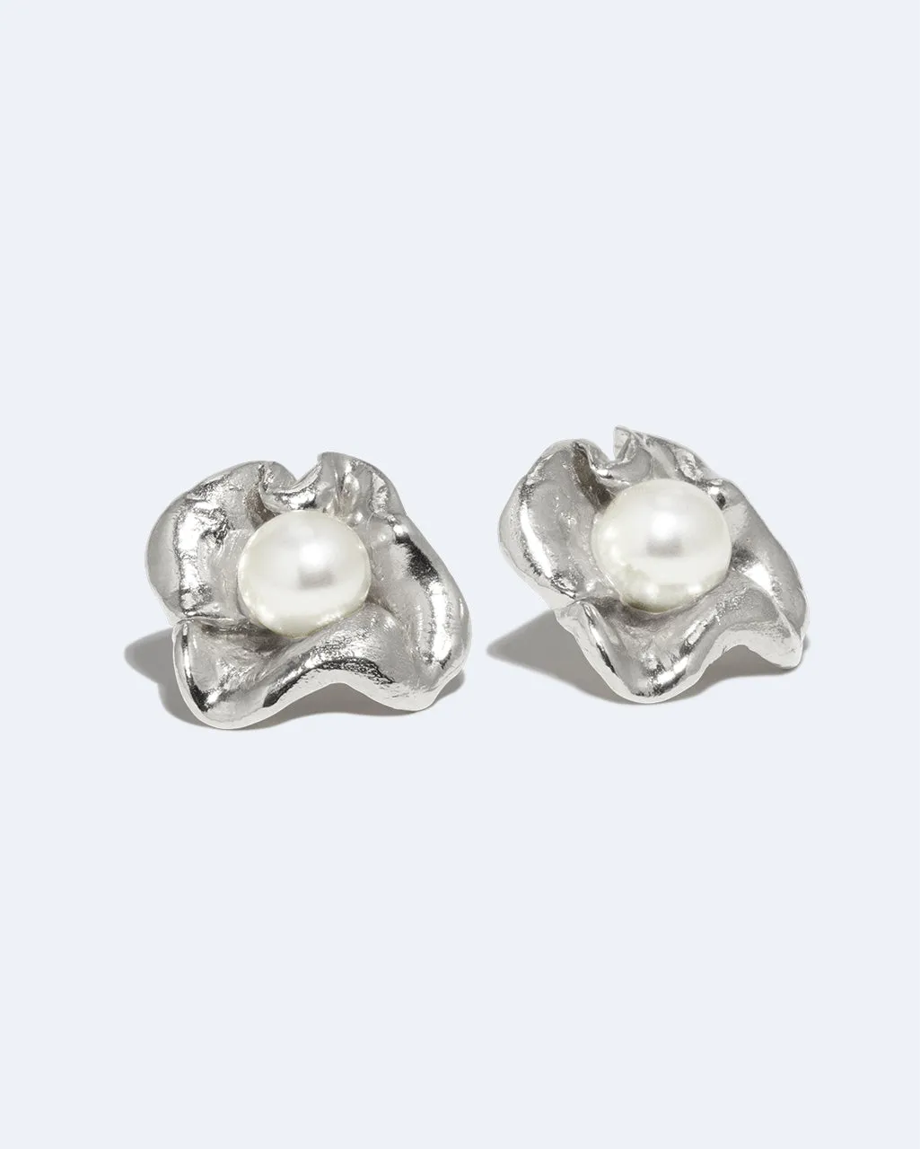Completedworks Dream Odyssey boucles perles argent