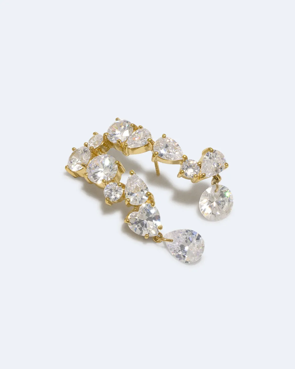 Completedworks Pelican Ear Cuff zirconia vermeil