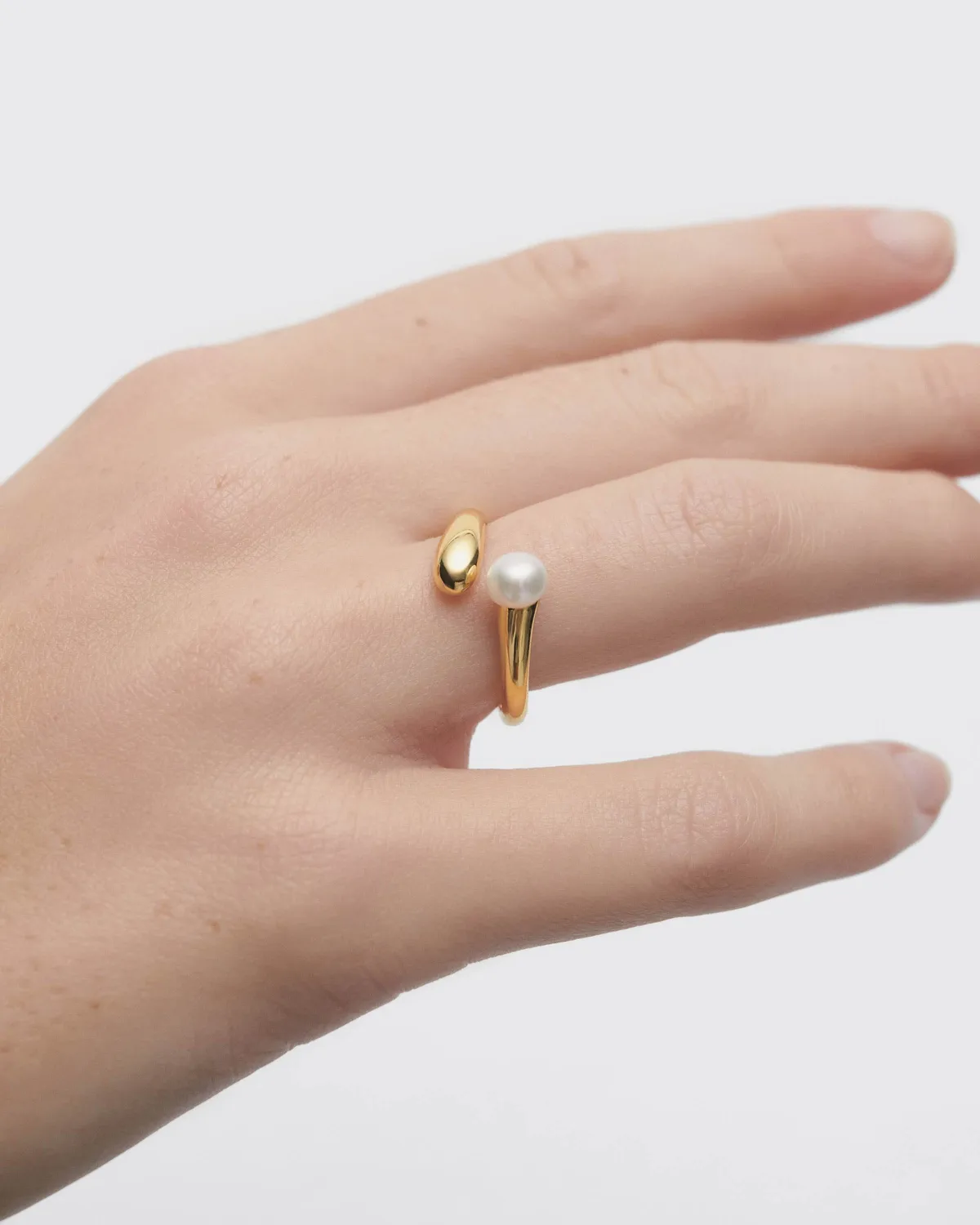 PDPAOLA La Perla bague perle d'eau douce