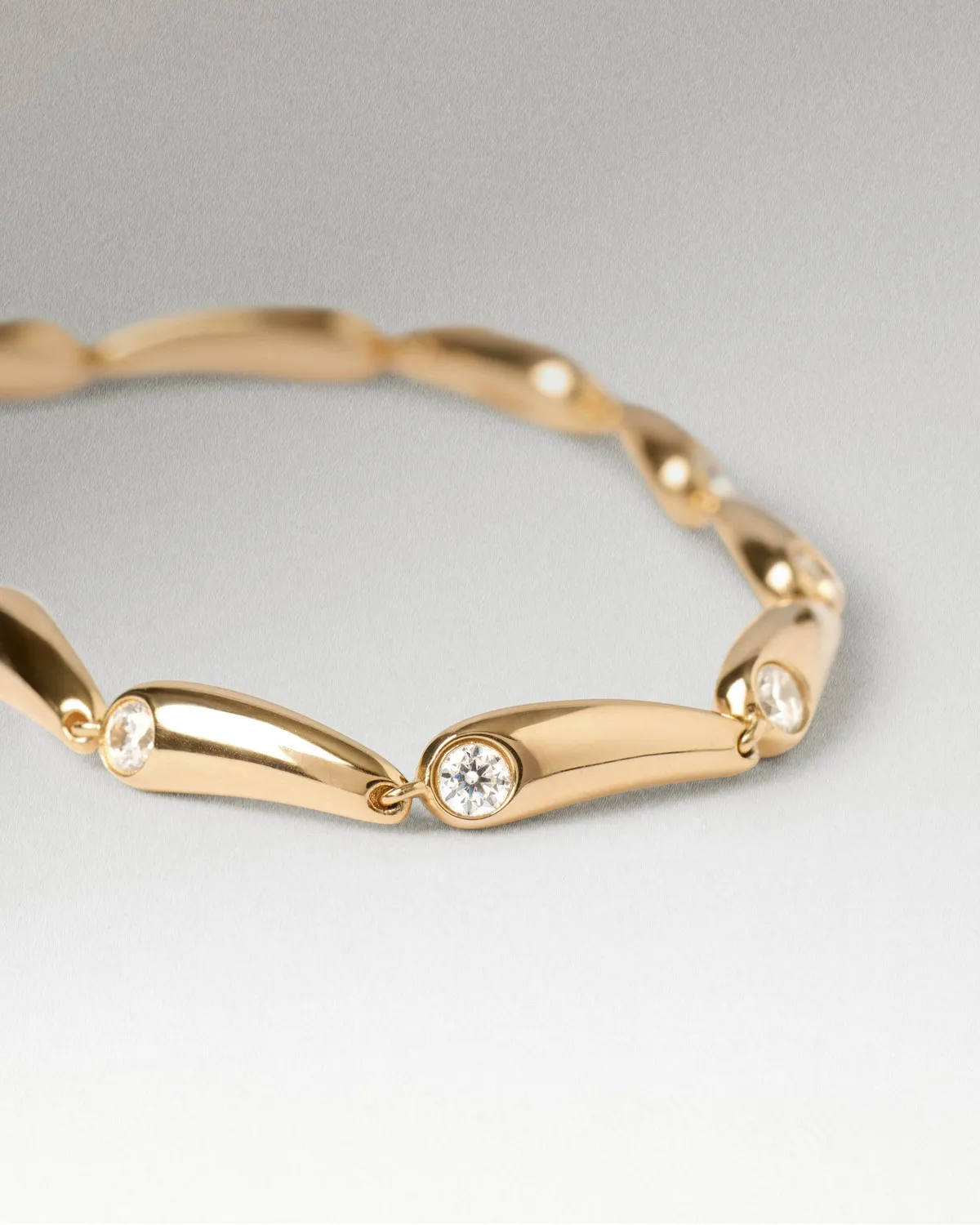 PDPAOLA Caramelle bracelet doré zirconia