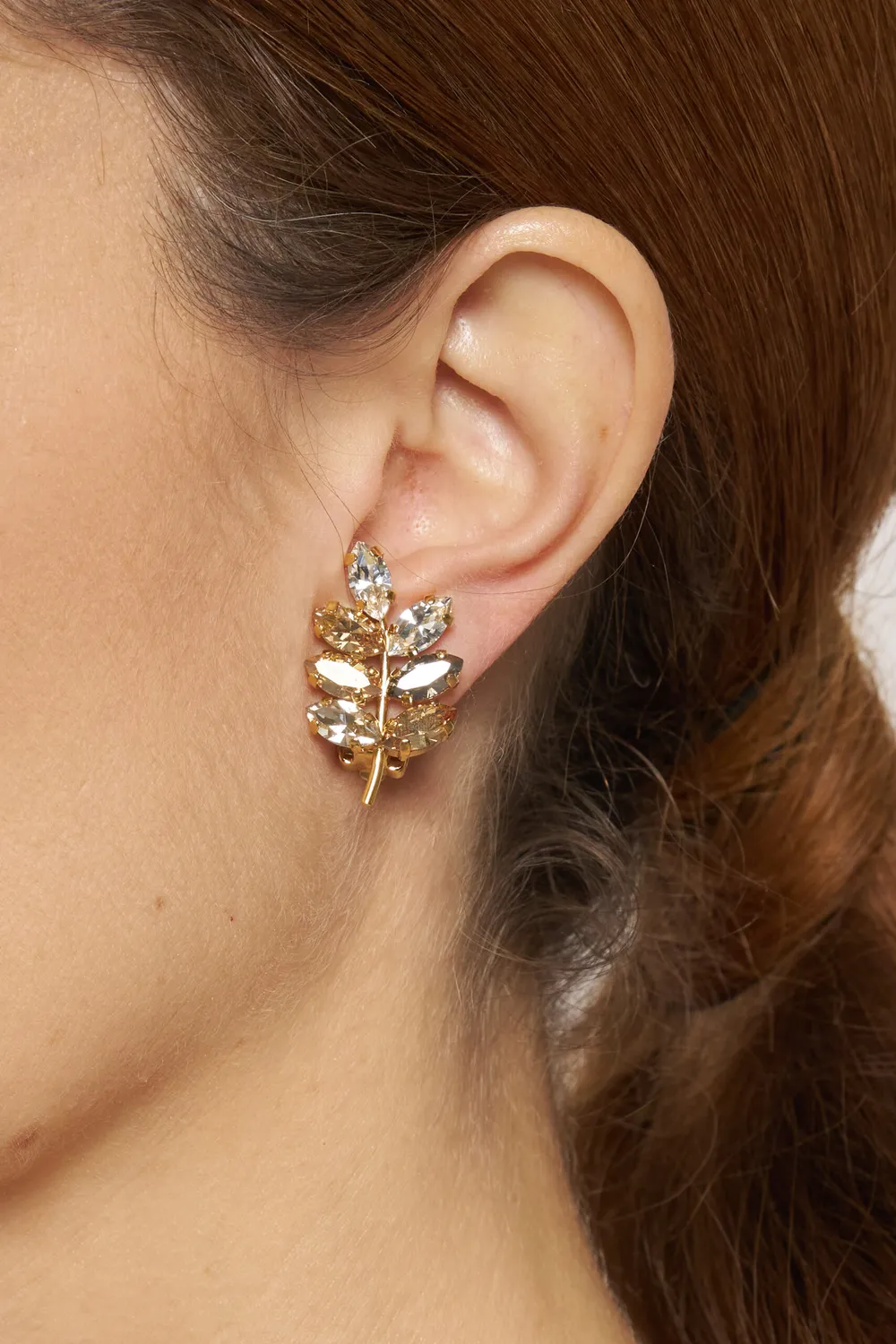 Philippe Ferrandis Ceres boucles d’oreilles clips doré