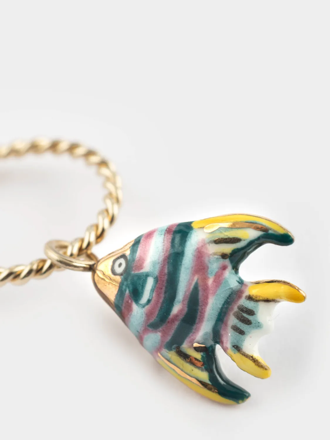 Nach Bijoux mini créole poisson arc-en-ciel à l'unité