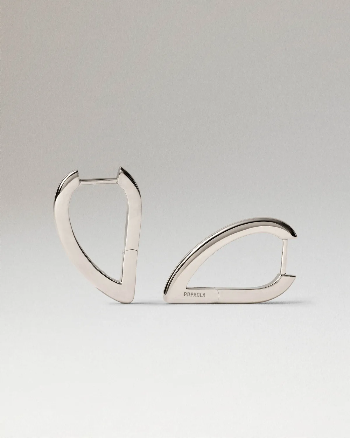 PDPAOLA Vento mini créoles argent rhodié 22 mm
