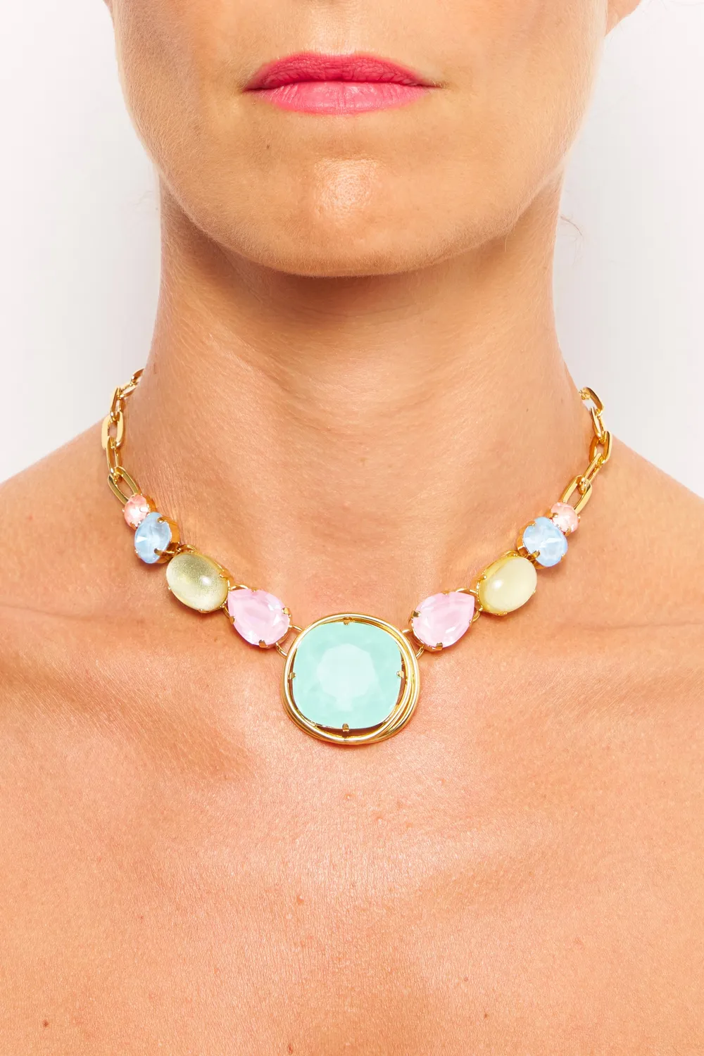 Philippe Ferrandis Sorbet collier fantaisie soirée