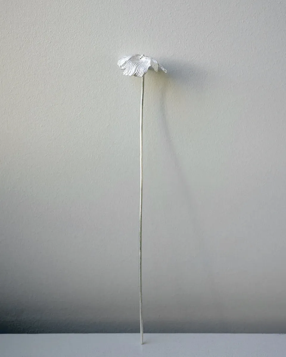 Completedworks Ebb III décoration fleur argent sterling